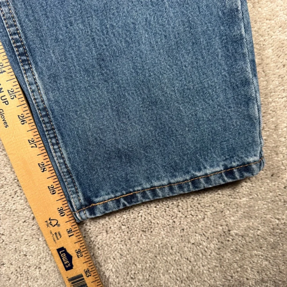 Levis 550 Relaxed Fit Tapered Leg Jeans Men's 36x32 Blue Medium Wash Denim